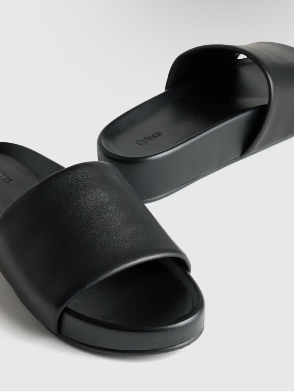 Black Platform Slides - Picture 3 of 4